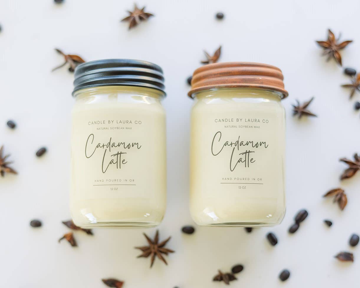 Cardamom Latte Soy Jar Candle