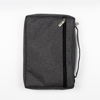 Large Bible Case, Polyester, Gray