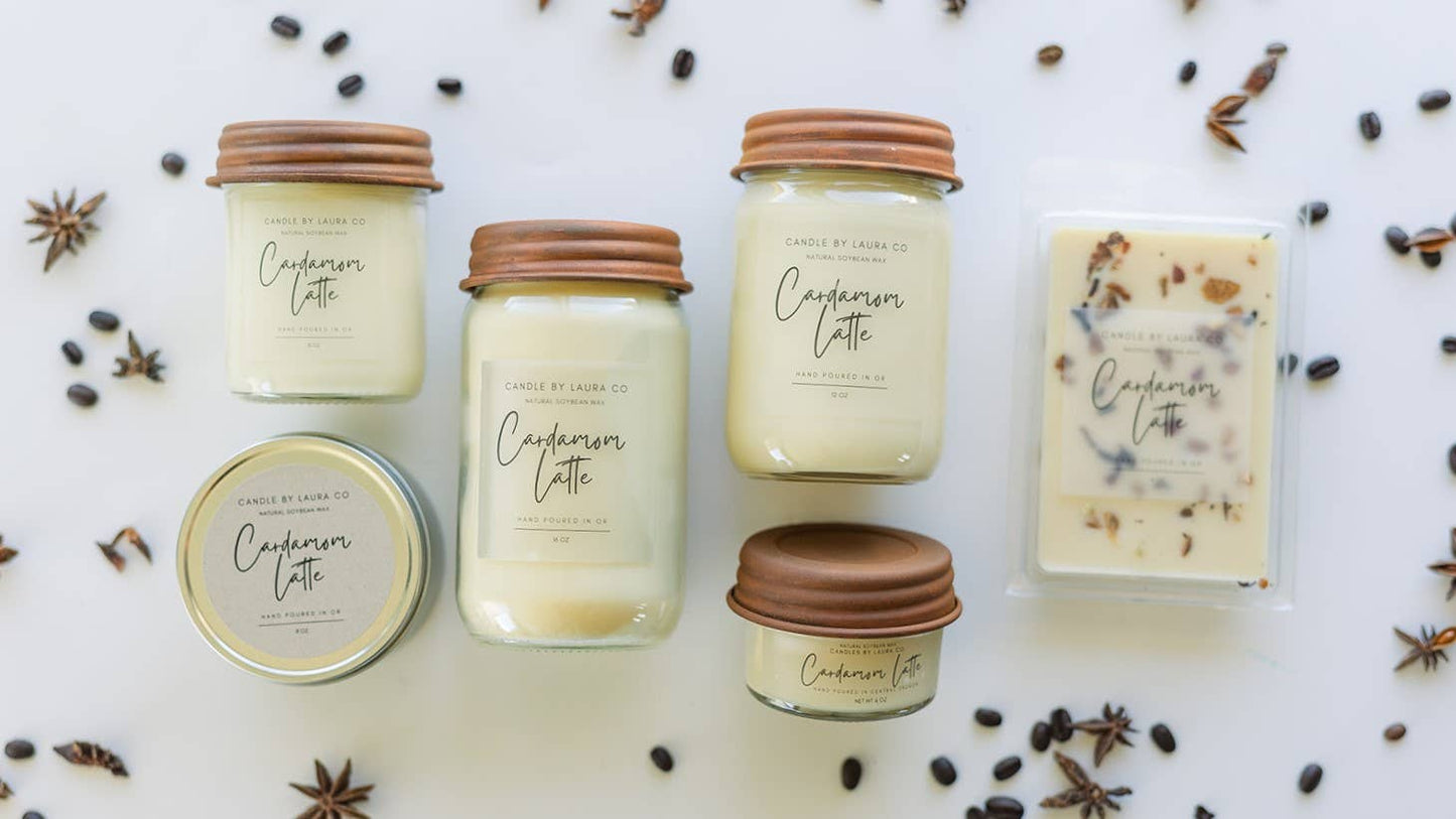 Cardamom Latte Soy Jar Candle