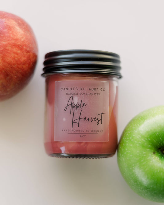 Apple Harvest Soy Jar Candle