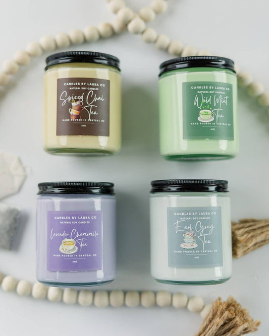 9 oz Teatime Soy Jar Candles