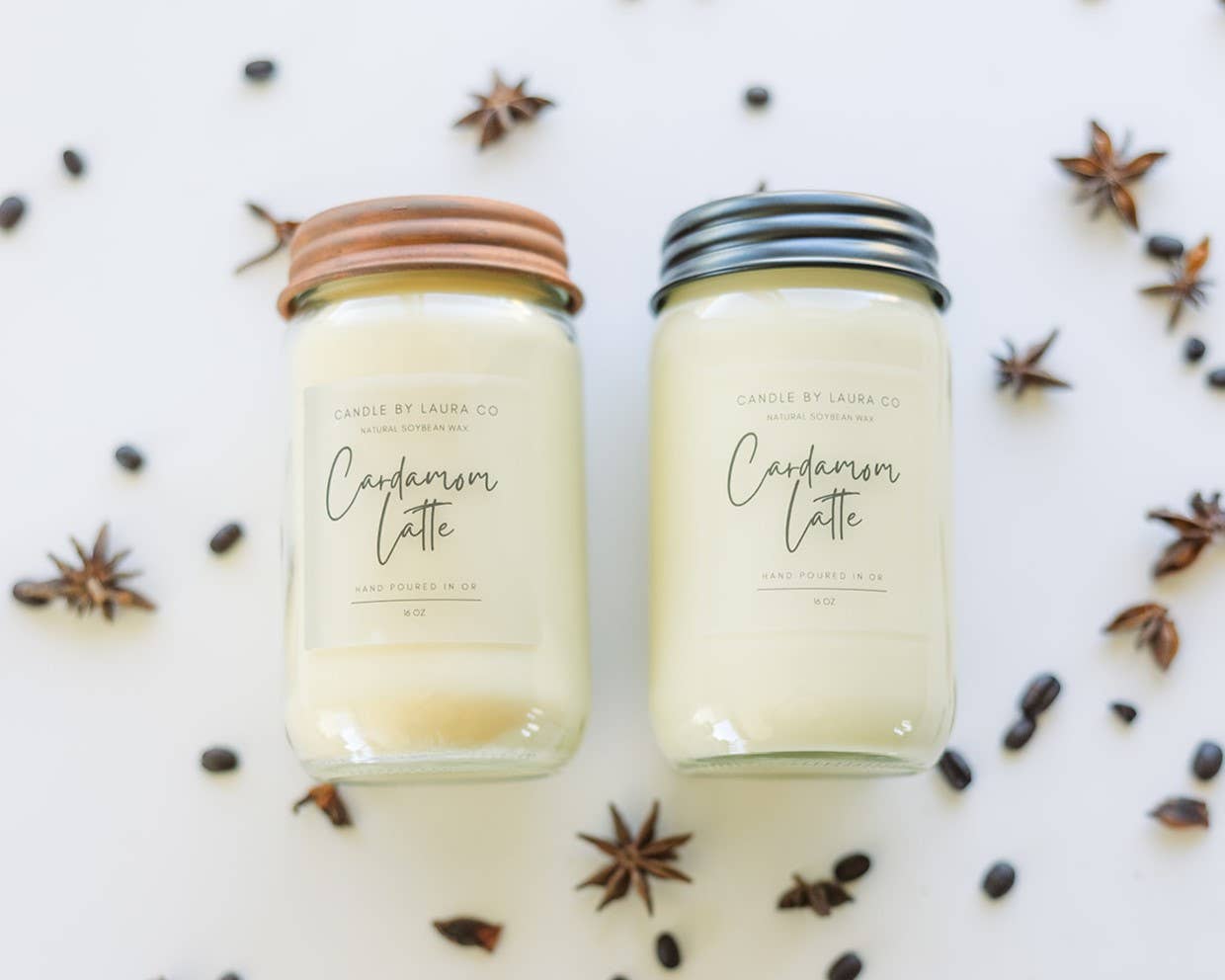 Cardamom Latte Soy Jar Candle