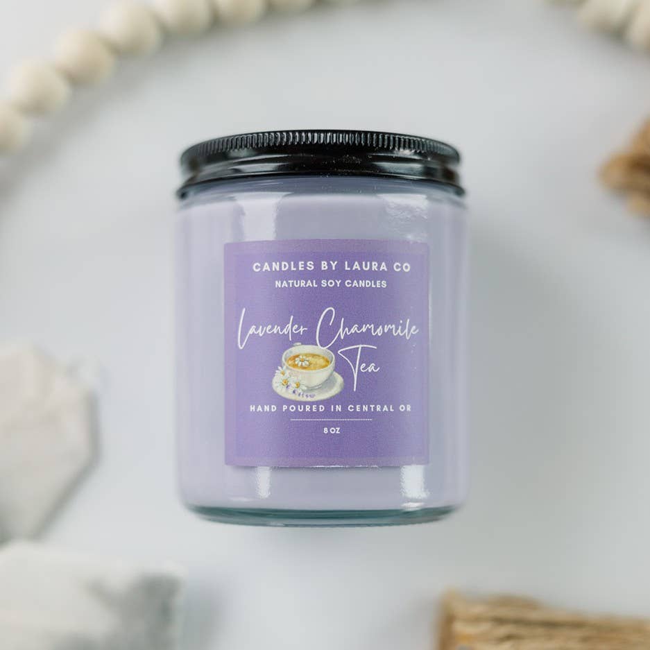 9 oz Teatime Soy Jar Candles