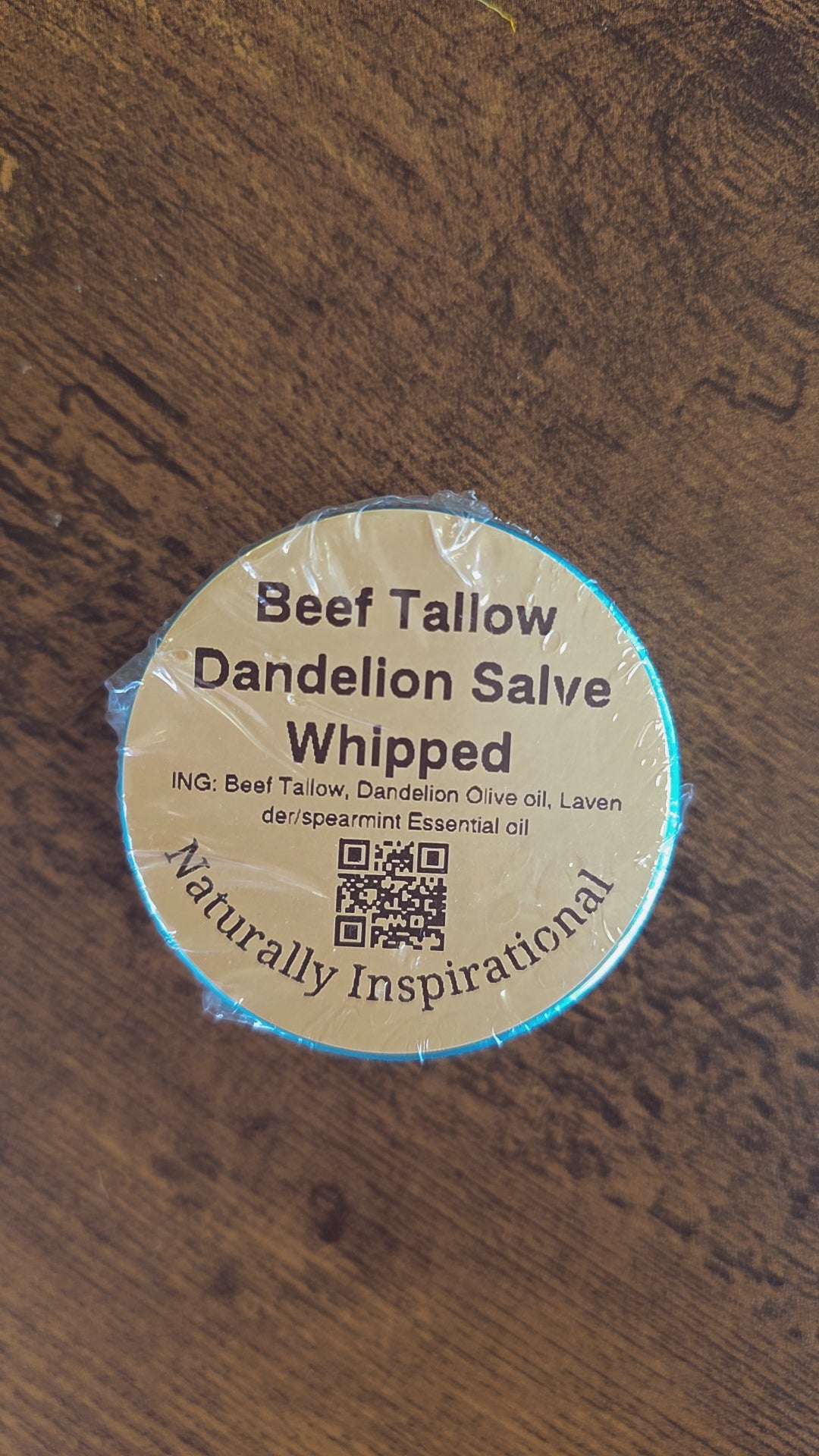 Whipped Beef Tallow Dandelion Salve