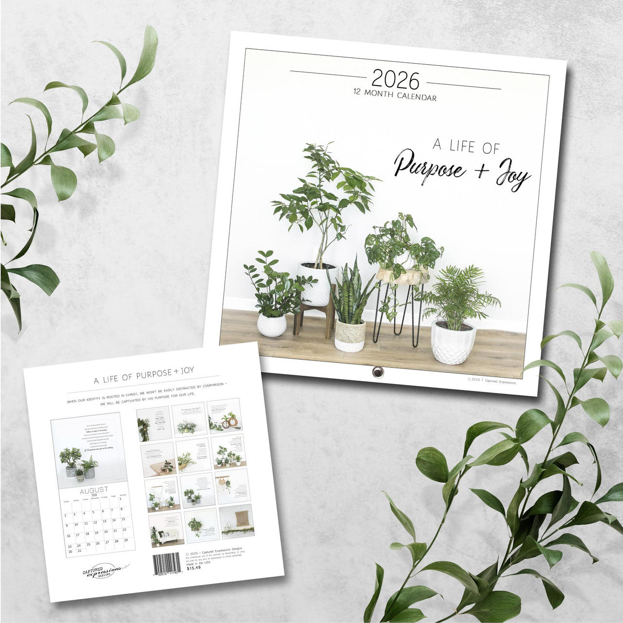 2026 A Life of Purpose + Joy Calendar