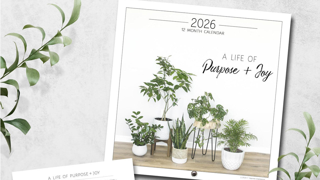 2026 A Life of Purpose + Joy Calendar