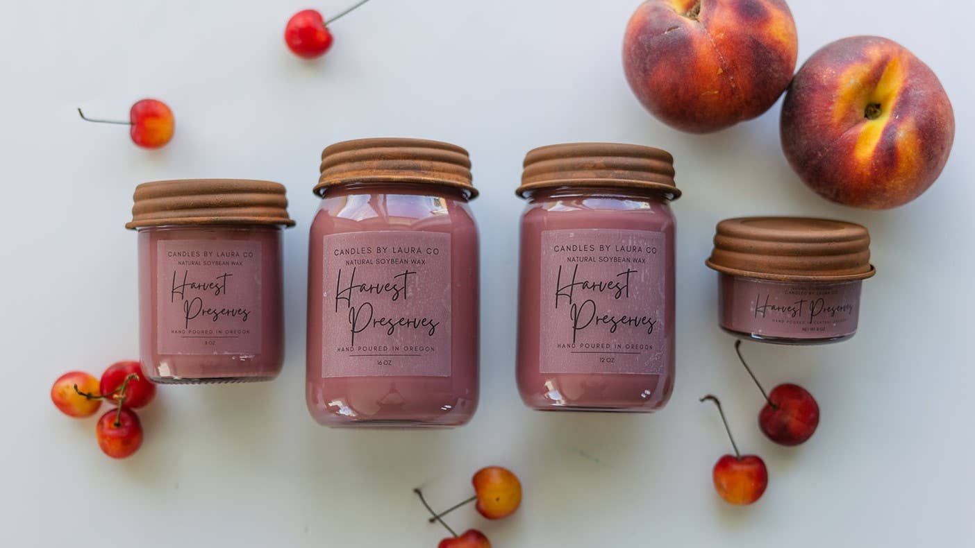 Harvest Preserves Soy Jar Candle