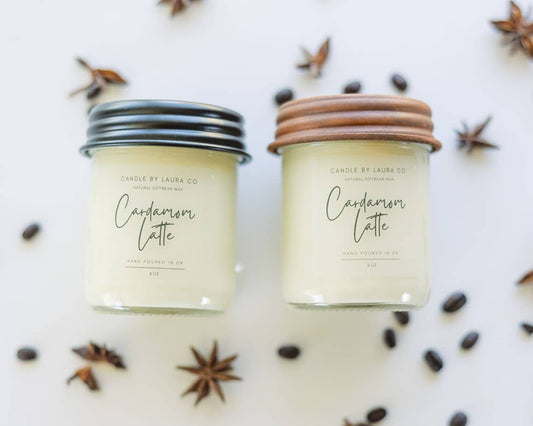 Cardamom Latte Soy Jar Candle