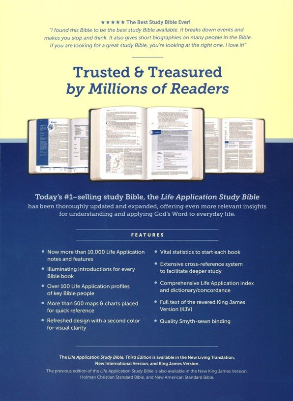 Life Application Study Bible (Hardcover)