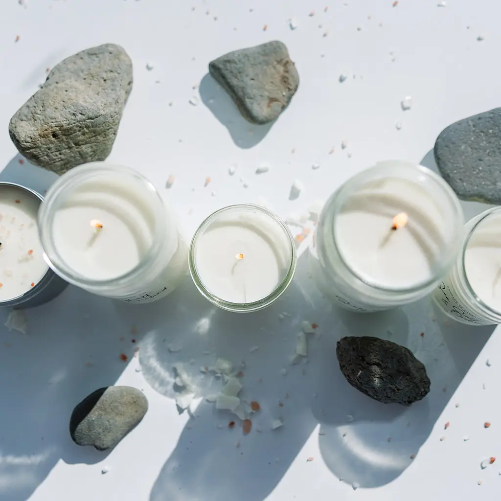 Sea Salt & Orchid 8 oz Jar Candle