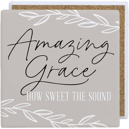 Amazing Grace Tan - Creamic Coaster Squares