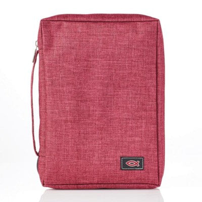 Small Bible Case, Polyester, Burgundy