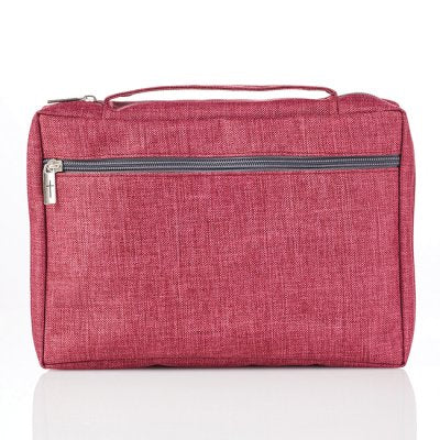 Small Bible Case, Polyester, Burgundy