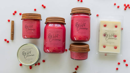 Red Hot Cinnamon Soy Jar Candle