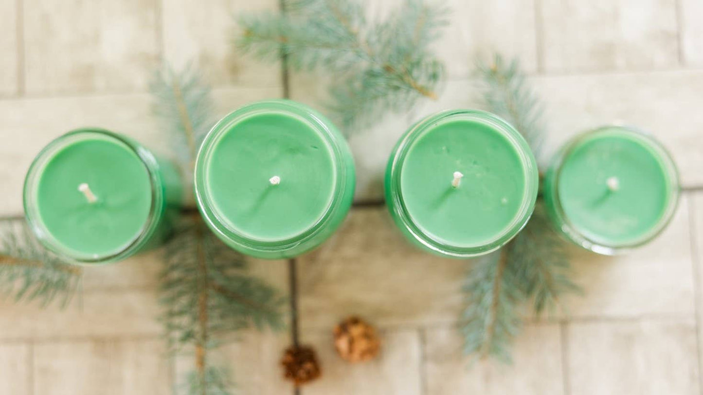 Sugared Spruce Soy Jar Candle