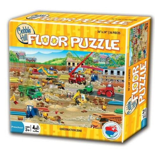 Cobble Hill Floor Puzzle "Construction Zone"