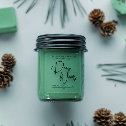 Deep Woods Soy Jar