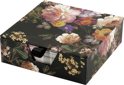 Midnight Floral Desk Notes