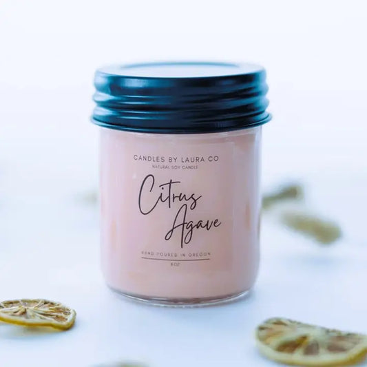 Citrus Agave 8 oz Jar Candle
