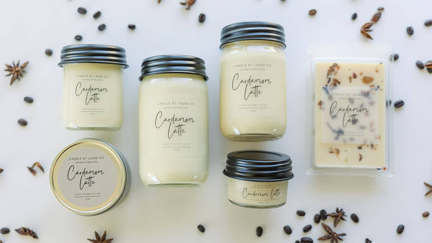 Cardamom Latte Soy Jar Candle