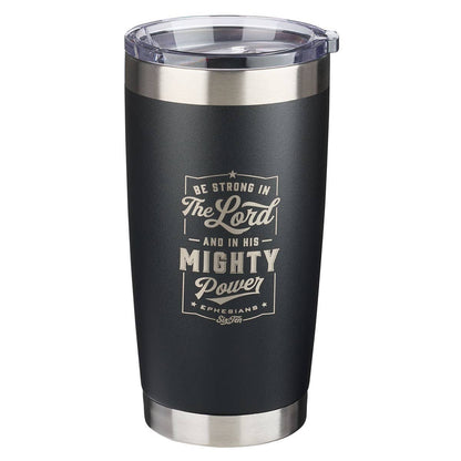 Mug SS Black Be Strong in the Lord Eph. 6:10