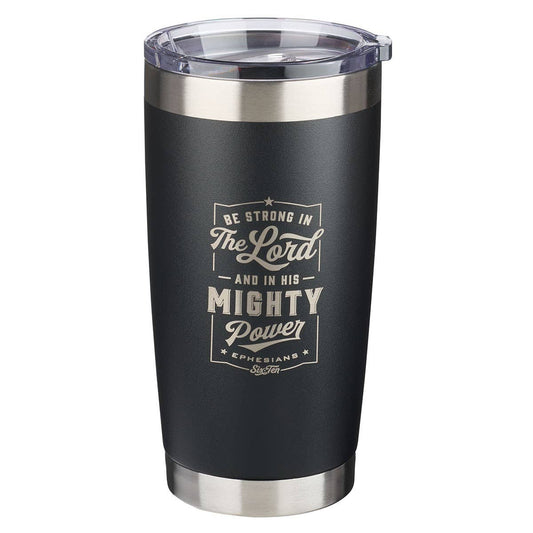 Mug SS Black Be Strong in the Lord Eph. 6:10