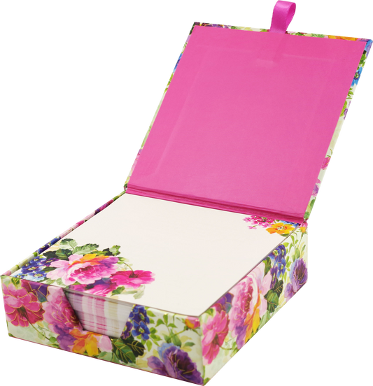 Peony Garden Desk Notes