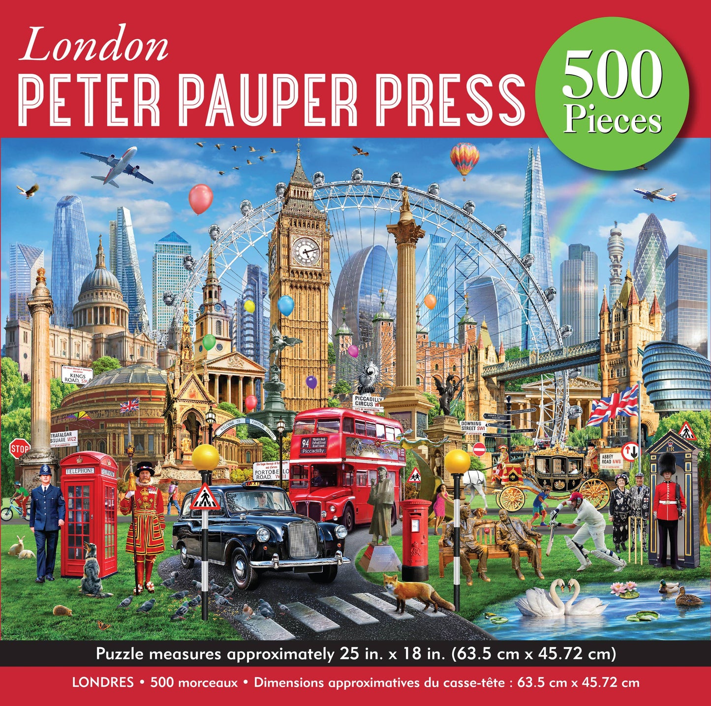 London 500 Piece Jigsaw Puzzle