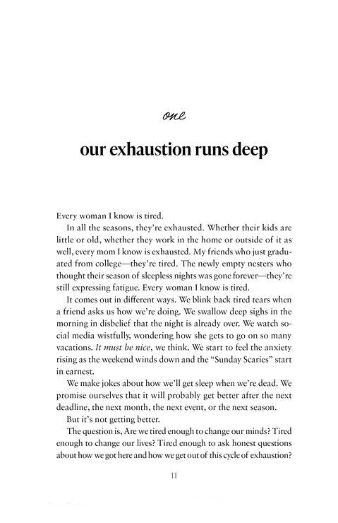 Tired of Being Tired