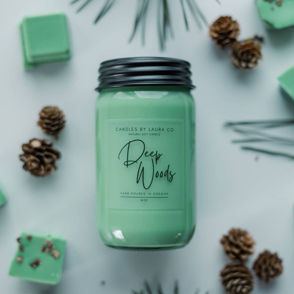 Deep Woods Soy Jar