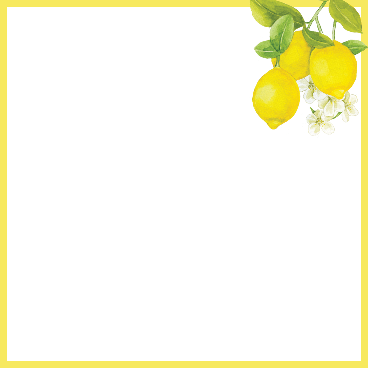 Amalfi Lemons Desk Notes