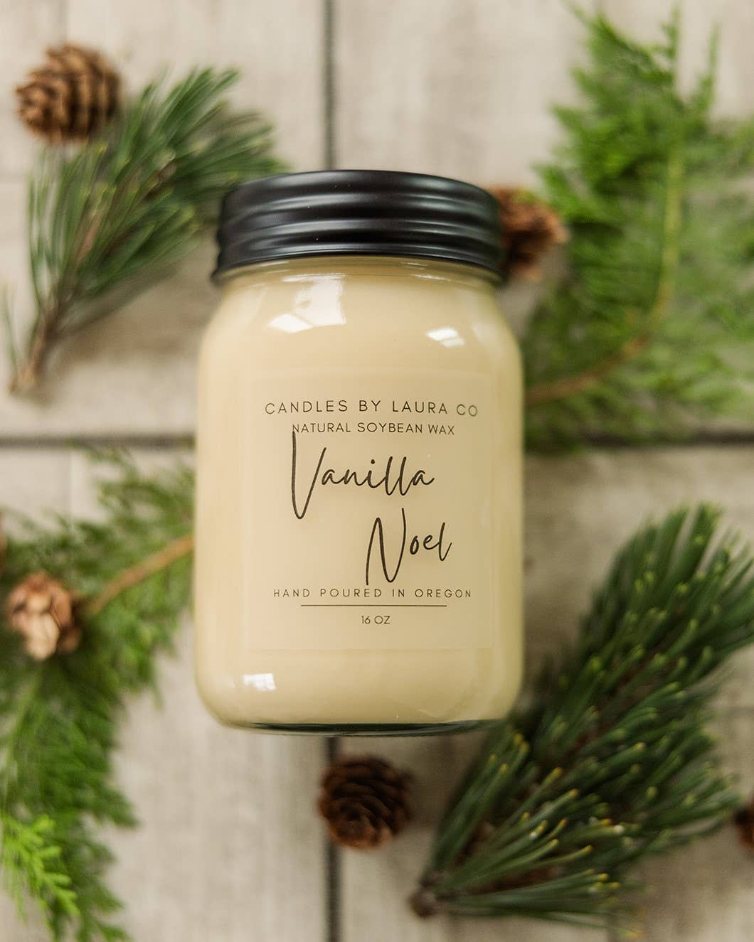Vanilla Noel Soy Jar Candle
