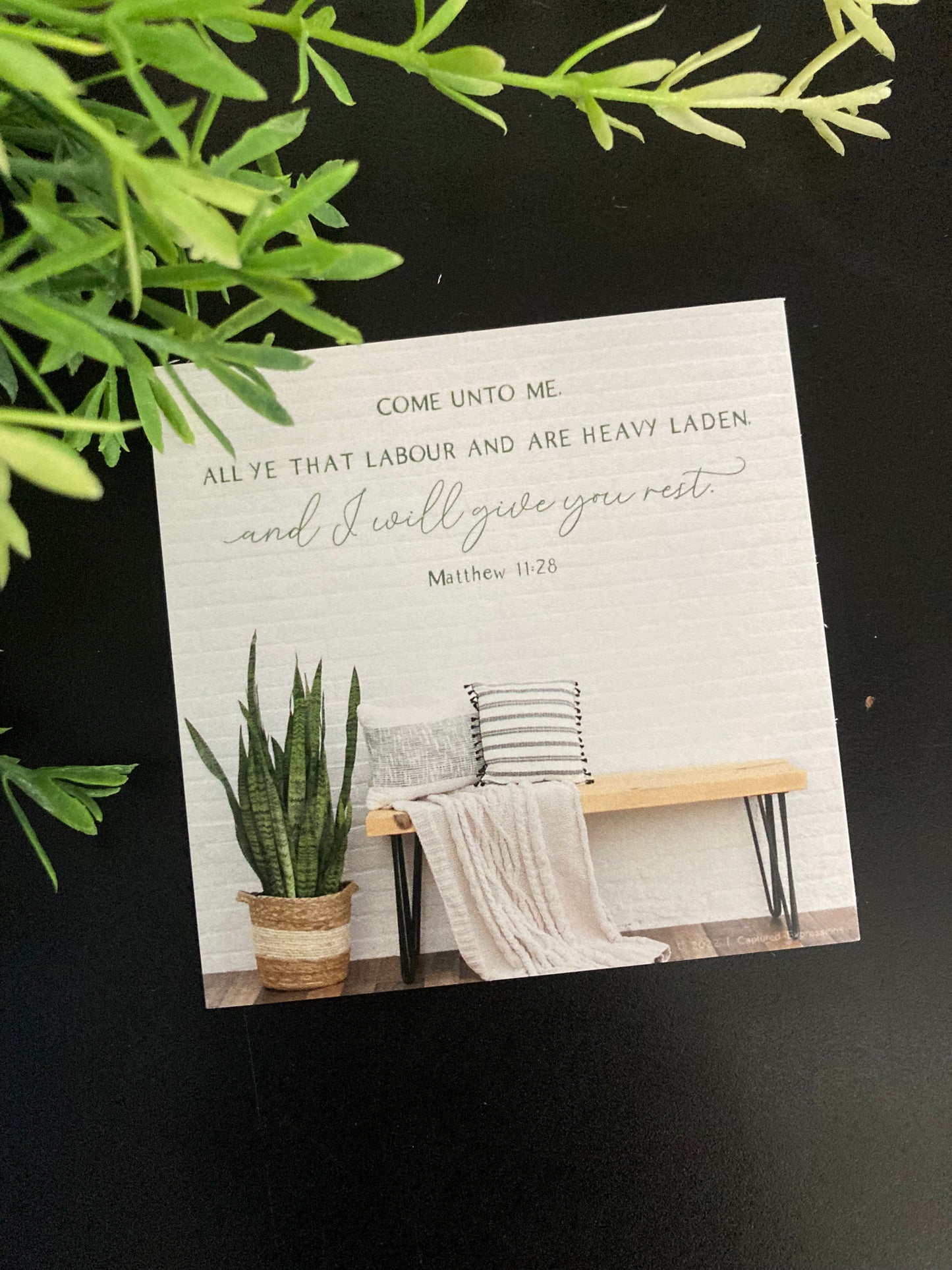 Inspirational Notecards - Restful (Pack of 8)