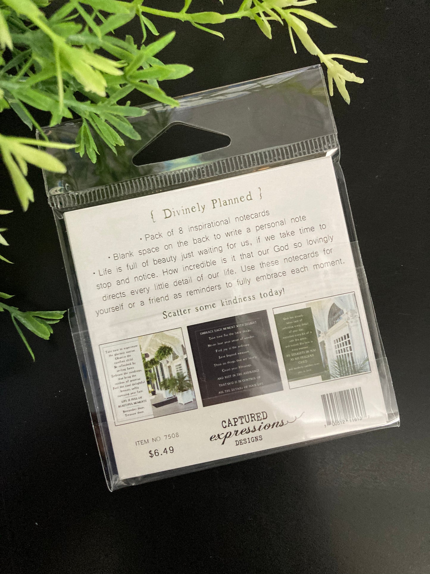 Inspirational Notecards - Divinely Planned (Pack of 8)