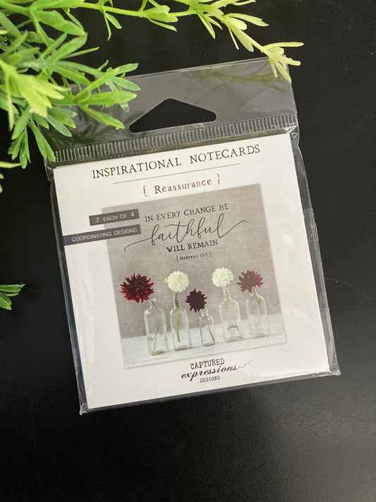 Inspirational Notecards - Reassurance (Pack of 8)