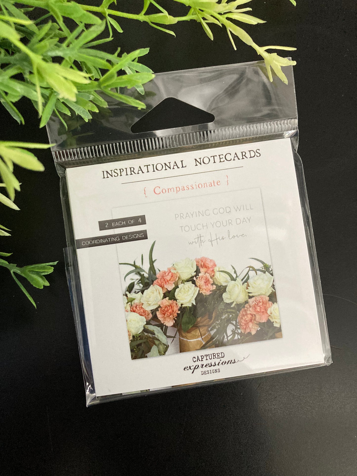 Inspirational Notecards - Compassionate (Pack of 8)