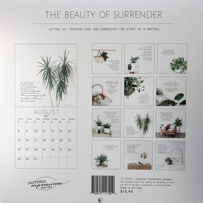 2027 The Beauty of Surrender Calendar