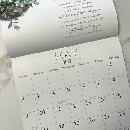 2027 The Beauty of Surrender Calendar