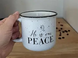 He Is Our Peace Mug