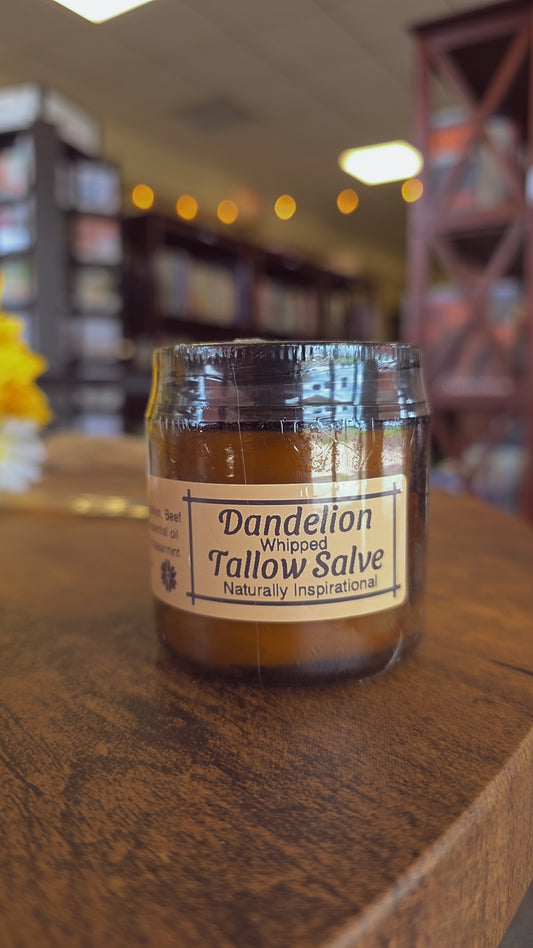 Dandelion Whipped Tallow Salve