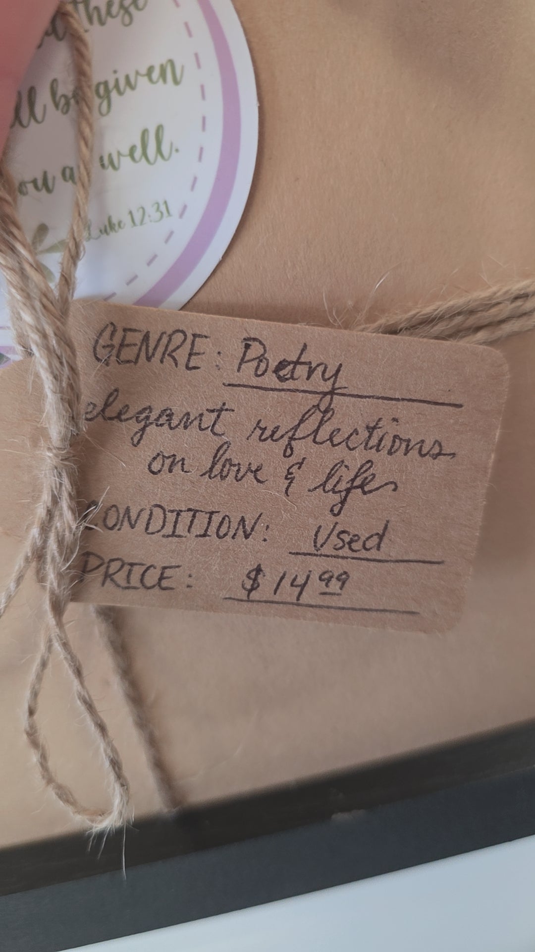 Blind Date Book - Genre: Poetry