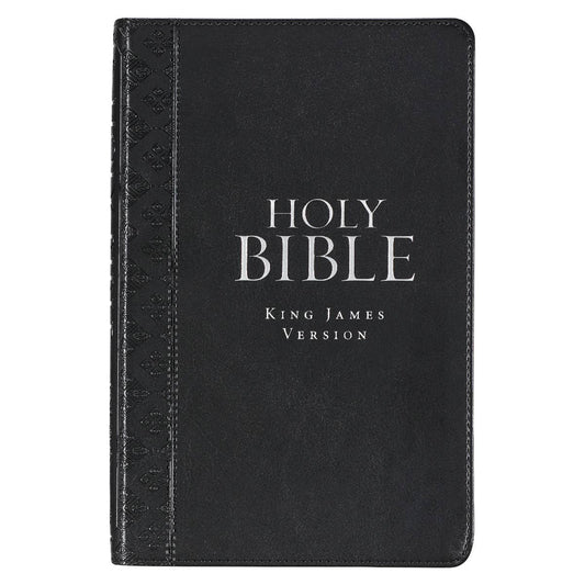 KJV Bible Deluxe Gift Faux Leather, Black