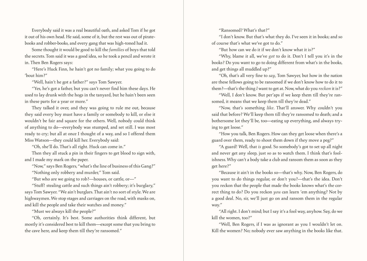 The Adventures of Huckleberry Finn