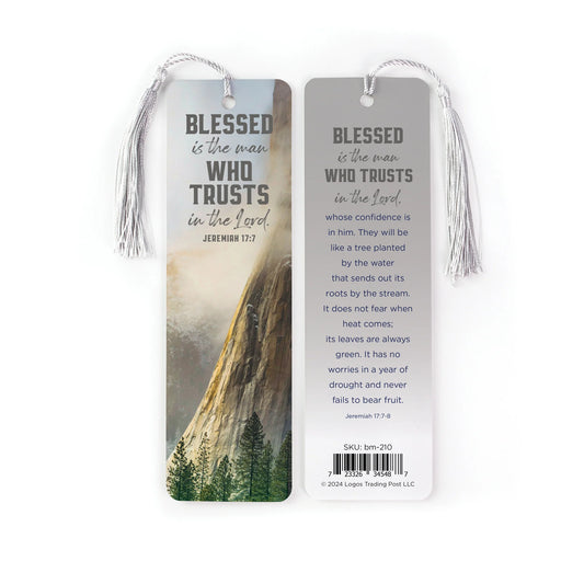 Tasseled Bookmark - Blessed is the Man