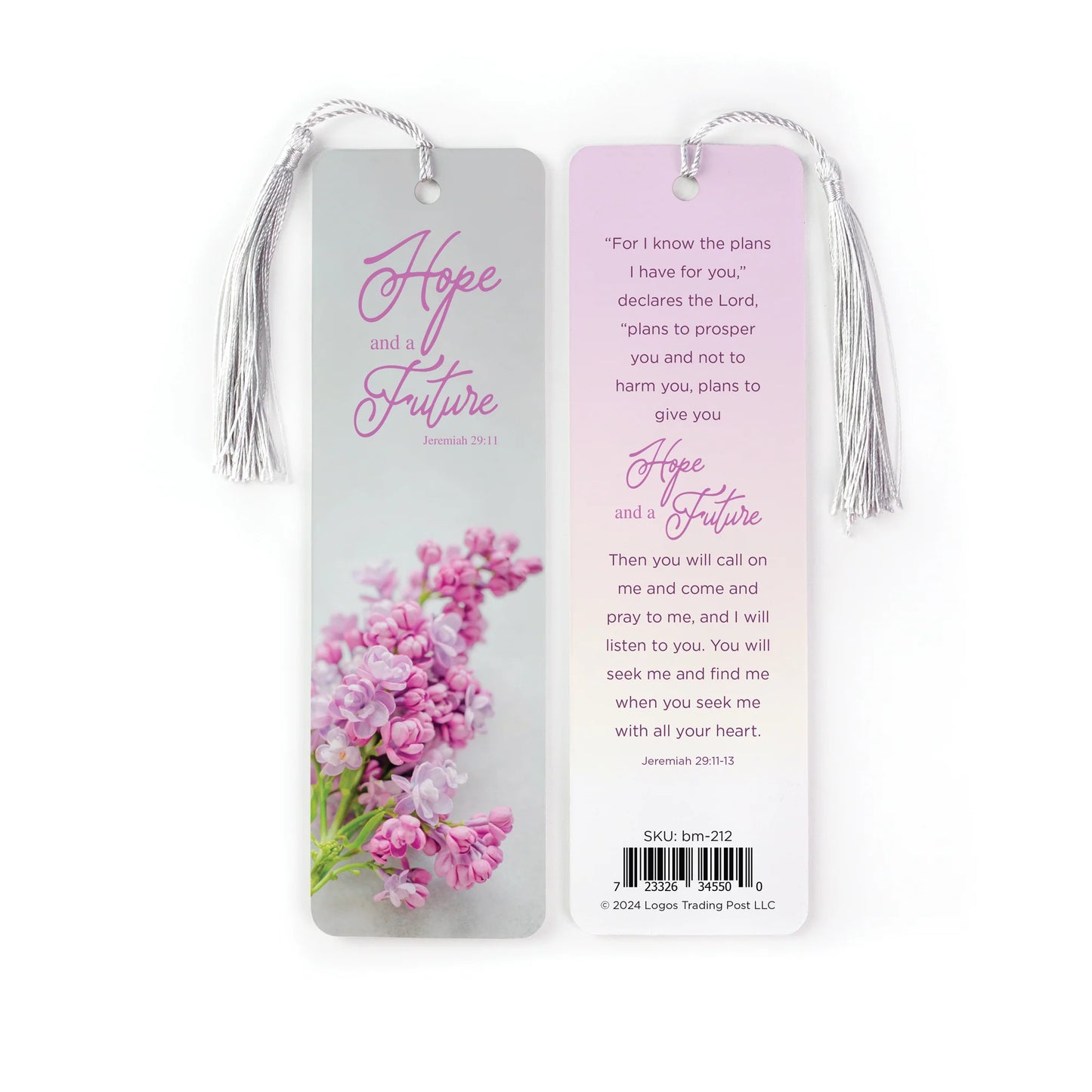 Tasseled Bookmark - Hope and a Future