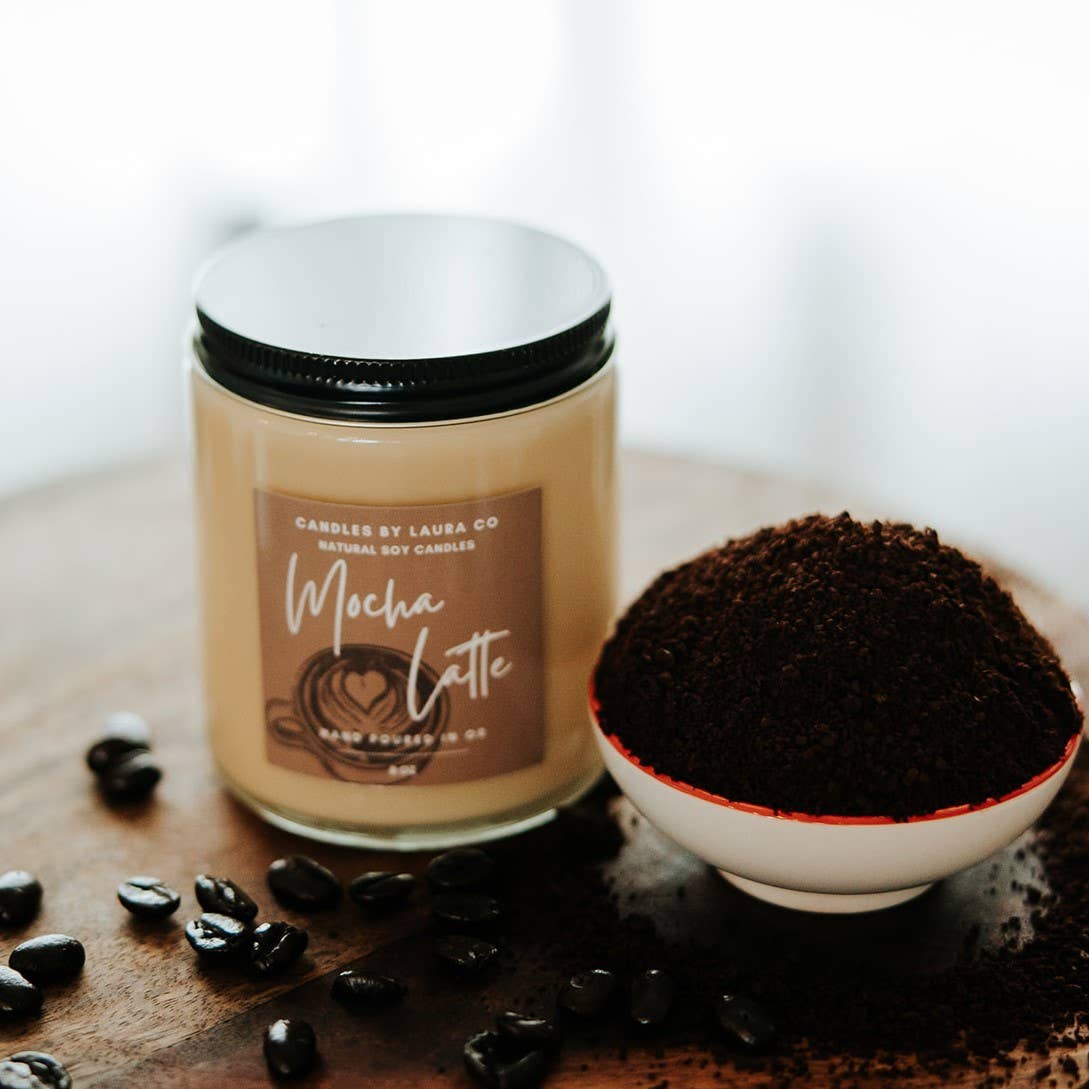 Coffee Shop 9 oz Soy Jar Collection