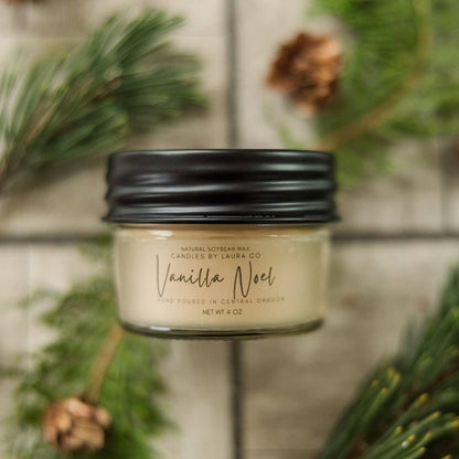 Vanilla Noel Soy Jar Candle
