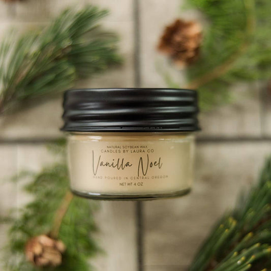 Vanilla Noel Soy Jar Candle
