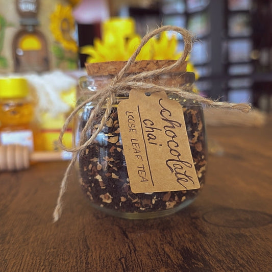 Chocolate Chai Loose Leaf Tea - Gift Jar 3.4oz