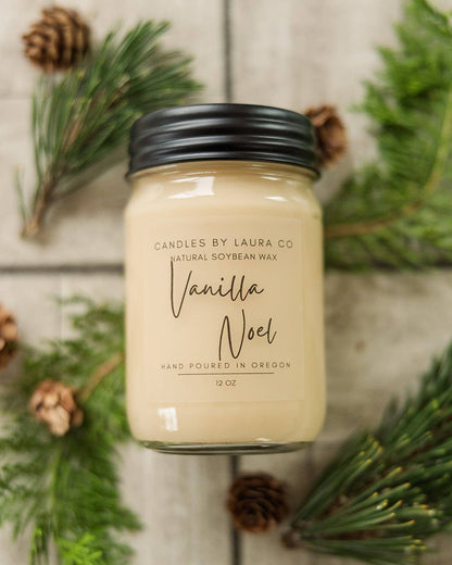 Vanilla Noel Soy Jar Candle